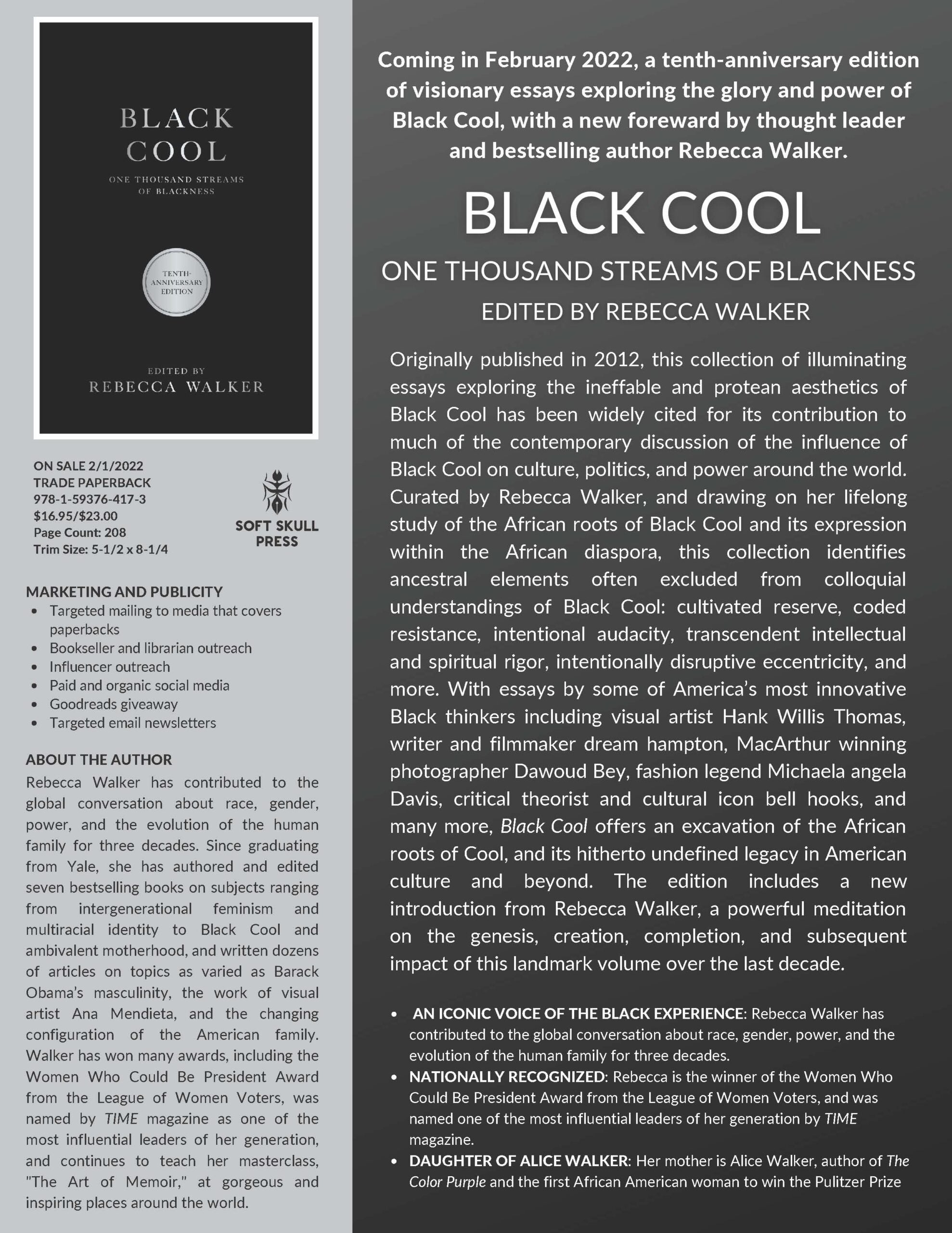 Black Cool Sell Sheet cover