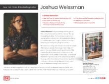 Joshua Weissman Sell Sheet cover