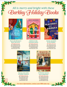 Berkley Holiday Books Sell Sheet cover