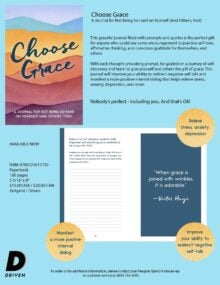 Choose Grace Sell Sheet cover