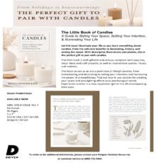 The Little Book of Candles Sell Sheet cover