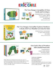 Very Hungry Caterpillar Note Cards cover
