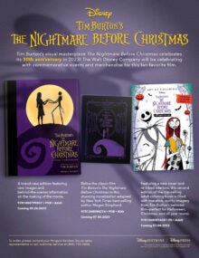 Art of Coloring- The Nightmare Before Christmas Sell Sheet cover