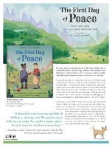The First Day of Peace Sell Sheet cover