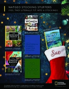 National Geographic Stocking Stuffers Sell Sheet cover