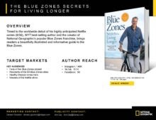 The Blue Zones Secrets Sell Sheet cover