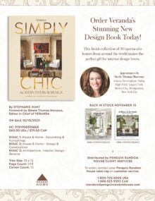 Simply Chic Sell Sheet cover