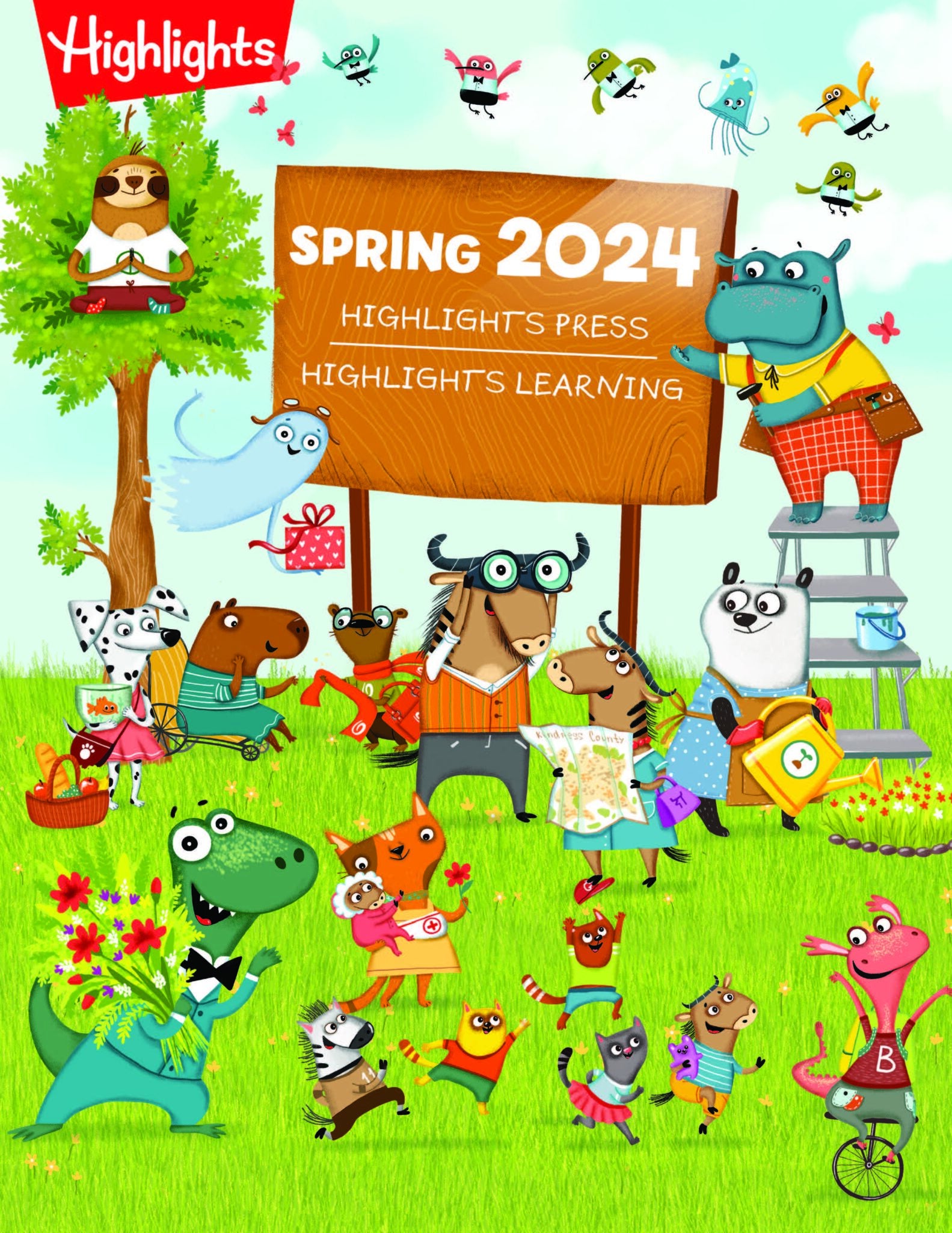 Catalogs Children Archives Penguin Random House Retail   Highlights Spring 2024 Catalog Page 01 1583x2048 