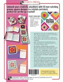 Granny Square Card Deck Sell Sheet cover