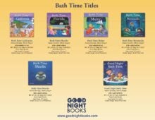 Good Night Books Bath Time Titles cover