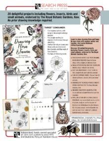 The Kew Book of Drawing Flora & Fauna Sell Sheet cover