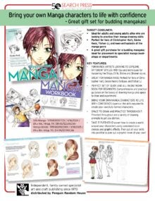 Step By Step Manga Sell Sheet cover