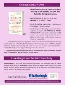 Menopause Weight Loss Solution Sell Sheet cover