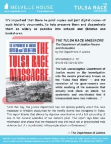 The Tulsa Race Massacre cover