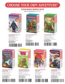 Choose Your Own Adventure Four Book Boxed Sets Sell Sheet cover